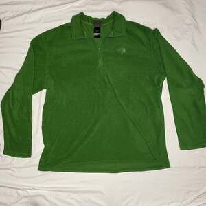 The North Face Green 1/4 Zip Fleece Pullover Men’s XL Outdoor Jacket